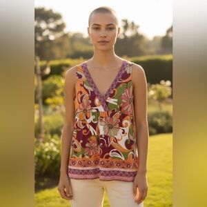 NWOT.AXCESS A LIZ CLAIBORNE top. Size Small.